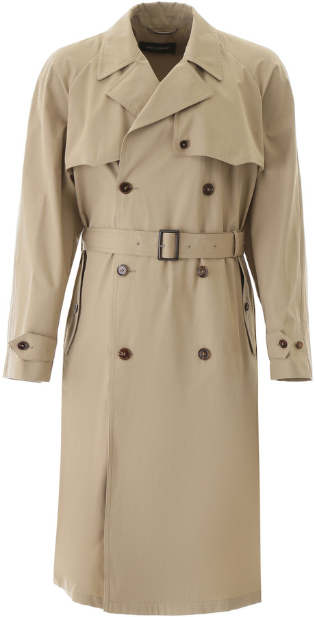 dolce gabbana trench coat