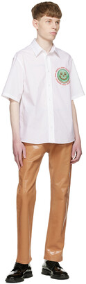 Just Cavalli White Cotton Shirt