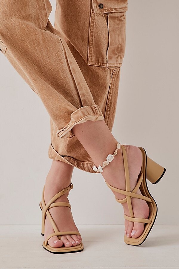 strappy slingback heels