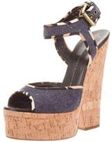 Thumbnail for your product : Giuseppe Zanotti Denim Platform Sandals