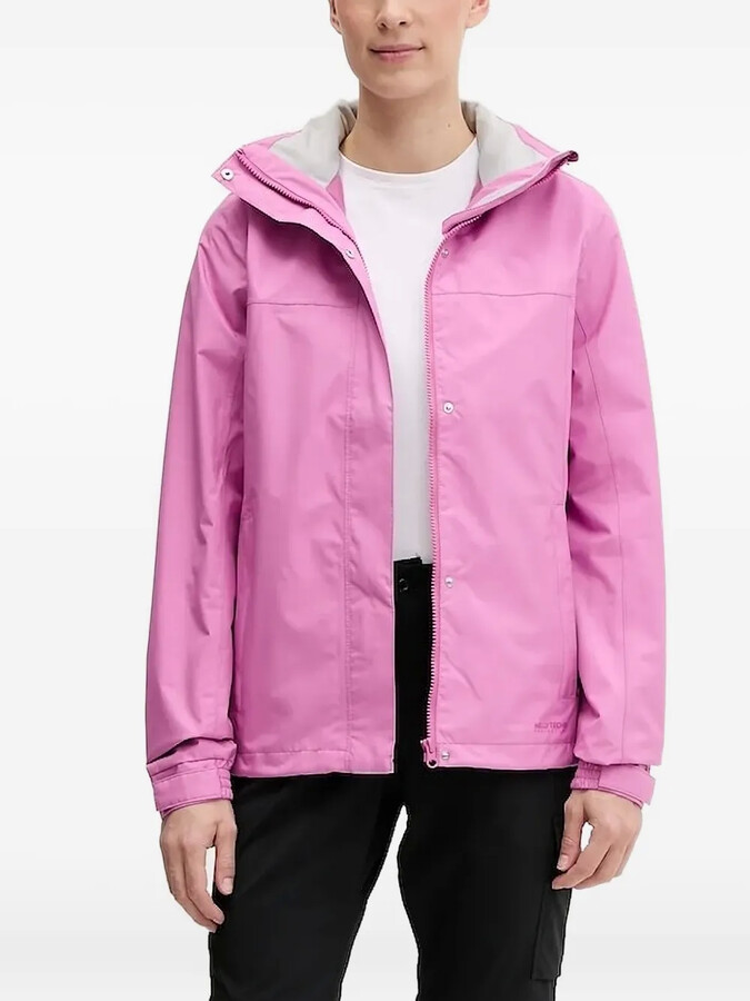 Hooded Zip-Front Jacket