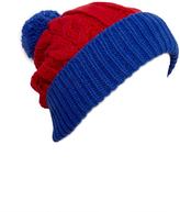 Thumbnail for your product : Forever 21 Colorblocked Mixed Knit Beanie