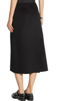 Thumbnail for your product : Theory Anneal Wrap-Effect Cashmere Midi Skirt