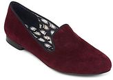 Thumbnail for your product : JCPenney jcpTM Hue Suede Smoking Slippers