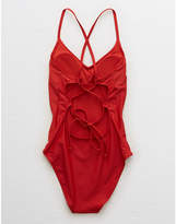 Thumbnail for your product : aerie Tie Back One Piece Swimsuit