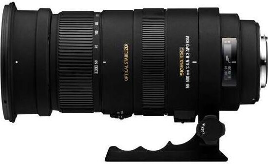 Sigma 50-500mm f/4.5-6.3 DG OS HSM APO Autofocus Lens Nikon