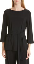 Thumbnail for your product : MAX MARA LEISURE Locusta Tie Front Top