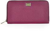 Thumbnail for your product : Dolce & Gabbana Leather Zip-Around Wallet