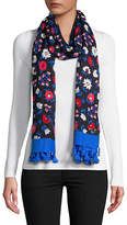 Thumbnail for your product : Kate Spade Daisy Oblong Scarf