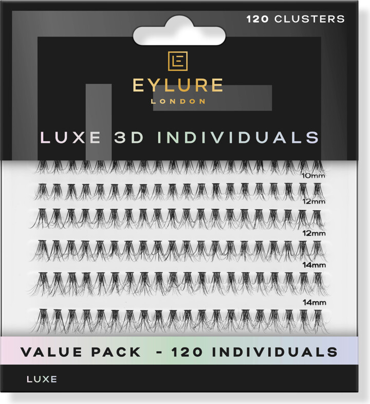 Eylure 3D Luxe Individual Eyelashes Value Pack