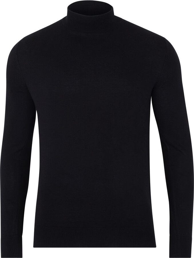 ZSJR Mens Mock Neck T Shirts Pullover High Neck Turtleneck Premium Long  Sleeve Sweaters for Men : : Clothing, Shoes & Accessories