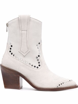 Zadig & Voltaire Studded Ankle Boots