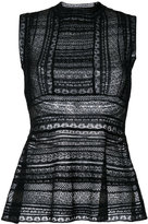 M Missoni - embroidered knitted top 