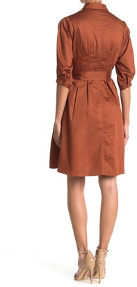 Donna Morgan Fit & Flare Shirt Dress