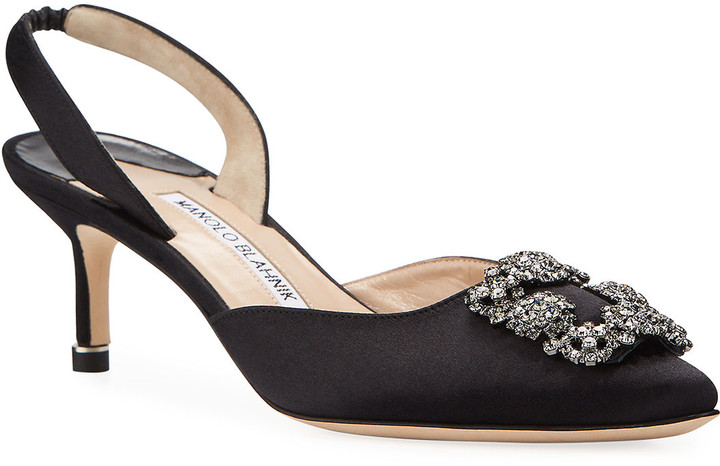 kitten heel slingback shoes