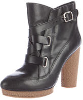 Thumbnail for your product : Loeffler Randall Leather Ankle Boots