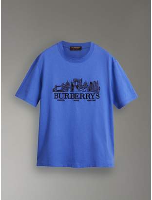 Burberry Reissued Cotton T-shirt - ShopStyle