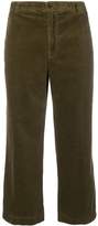 Thumbnail for your product : Aspesi cropped corduroy trousers