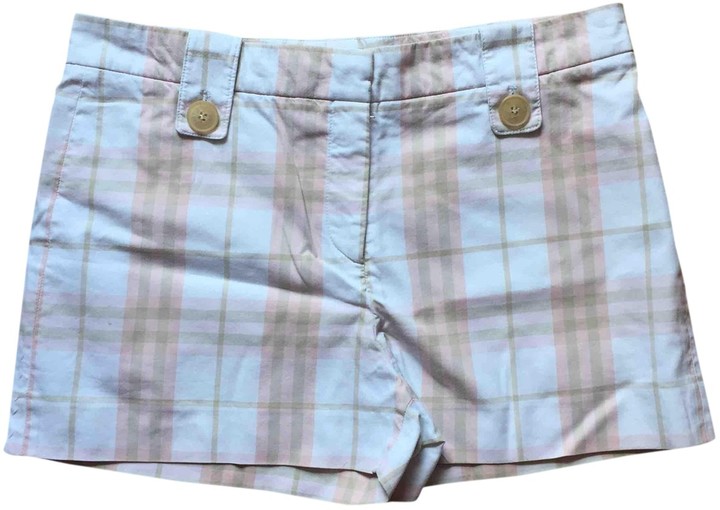 burberry shorts womens