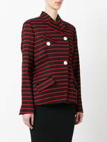 Thumbnail for your product : Proenza Schouler Wrap Front Striped Jacket