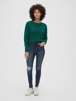 Thumbnail for your product : Gap Cable-Knit Crewneck Sweater