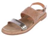 Thumbnail for your product : Aquatalia Quilted Suede Sandals