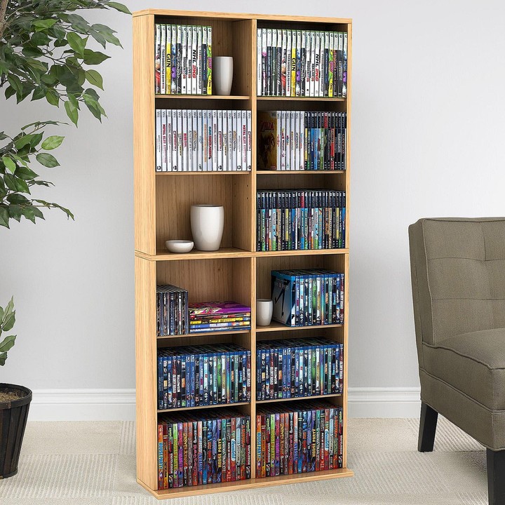 Atlantic Oskar 464 Multimedia Storage ShopStyle Living Room Furniture