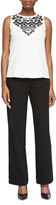 Thumbnail for your product : Joan Vass Full-Length Jog Pants, Black, Women's