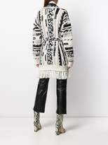 Thumbnail for your product : Laneus Open Front Knitted Cardigan