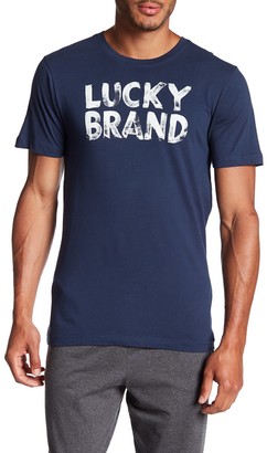 Lucky Brand Short Sleeve Logo Tee
