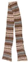 Thumbnail for your product : Marc by Marc Jacobs Patterned Knit Scarf Tan Patterned Knit Scarf