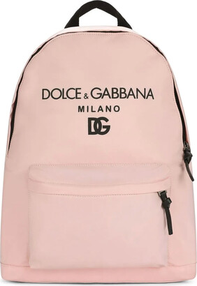 Dolce Gabbana Children DG-logo print backpack ShopStyle Girls