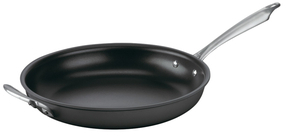 Cuisinart 12" Anodized Open Skillet with Helper