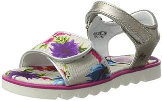 Wrangler Girls’ Ollie Velcro Girl Open Toe Sandals White Size: 11.5 Child UK