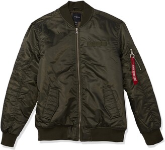 WT02 Men's Ma-1 Padded Flight Bomber Jacket in Solid and Camo Colors
