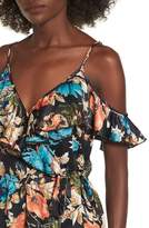 Thumbnail for your product : Band of Gypsies Peony Print Jumpsuit