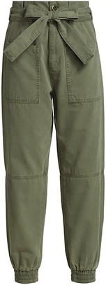 csg denim stripe jogger