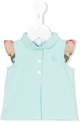 Burberry Kids - mini Tia polo shirt - kids - Cotton/Spandex/Elastane - 6 mth