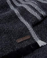 Thumbnail for your product : Ted Baker BEECH Herringbone scarf