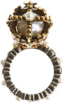 Thumbnail for your product : Alexander McQueen King Skull Ring