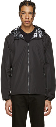 Kenzo Reversible Black Hooded Jacket
