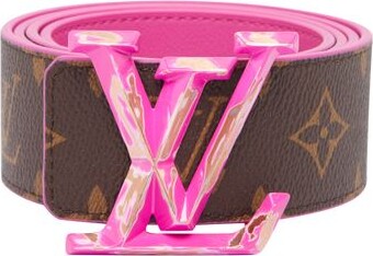 purple louis vuitton belt