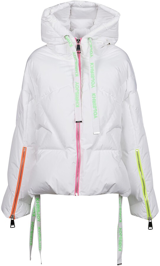 KHRISJOY Puffer Jacket Khris Iconic Neon - ShopStyle