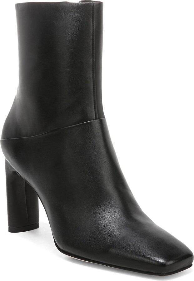 Franco Sarto Flexa Comfort Leather Bootie ShopStyle