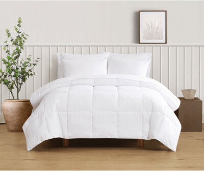 Truly Soft Solid Recycled Sustainable Comforter Set
