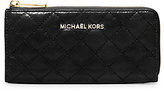 Thumbnail for your product : Michael Kors Susannah Quilted-Leather Wallet