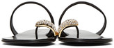 Thumbnail for your product : Giuseppe Zanotti Black Ring Sandals