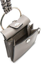 Thumbnail for your product : Chloé Small Faye Suede & Calfskin Bracelet Bag in Motty Grey | FWRD
