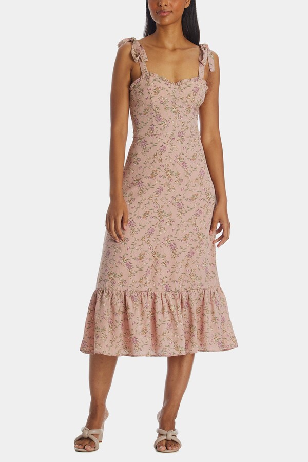 OPT Toile De Jouy Sweetheard Dress ShopStyle