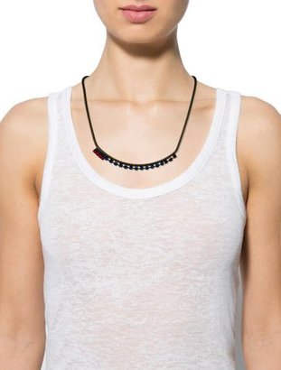 Dannijo Crystal Chain Collar Necklace